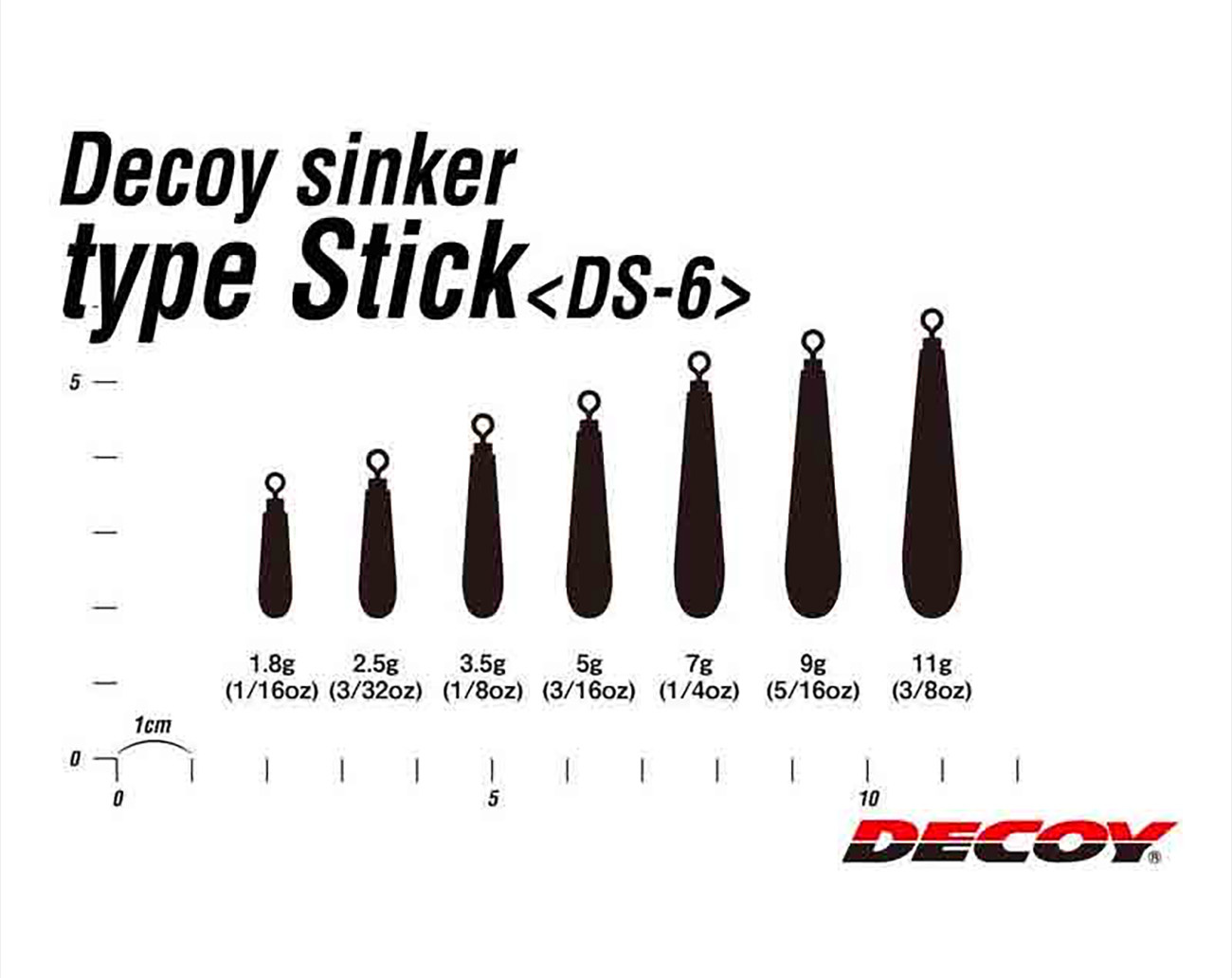 Decoy DS-6 Sinker Type Stick